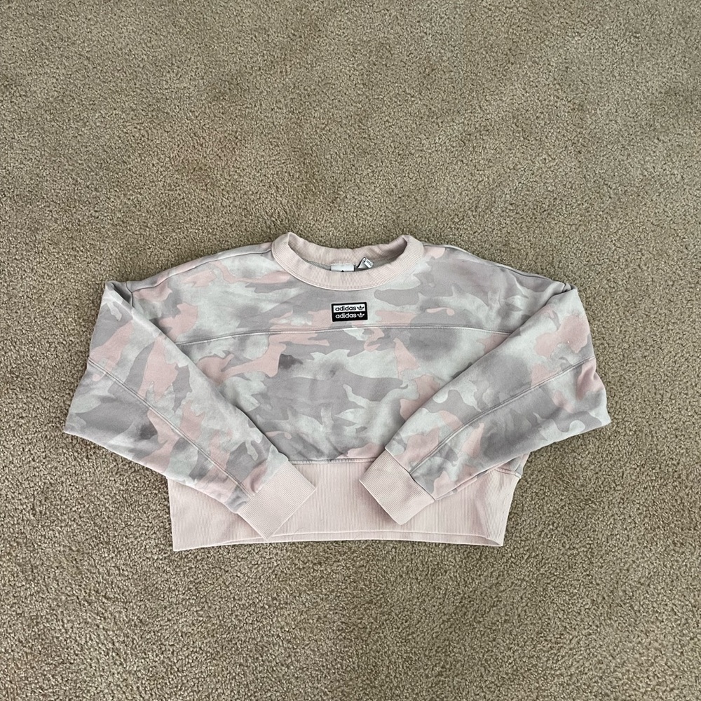Adidas cropped sweatshirt
